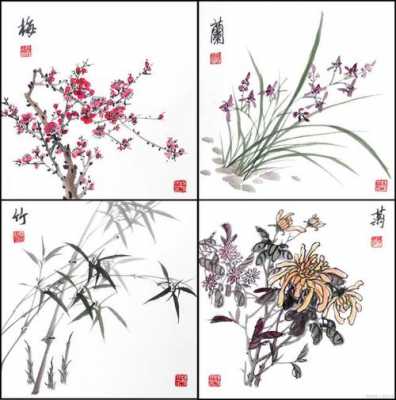 四君子花语（四君子是什么花名）