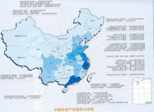 全国家具批发市场地图（全国家具批发市场排名前十）